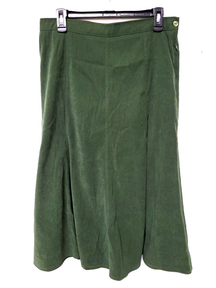 Falda informal Nikki para mujer talla 10 verde corneado Foto 1 de 4