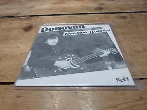 DONOVAN - MEE MEE I LOVE YOU RARE FRENCH PRESSING 45 tours / 7" !!! - Imagen 1 de 1