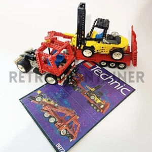 Lego Vintage 100% Complete Set 8872 - Technic Forklift Transporter (1993) KG - Imagen 1 de 1