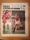 Daily Express FA Cup Final 1977 special - Liverpool v Man United