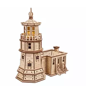 UGEARS Split Rock Lighthouse 3D Puzzle DIY Bausatz Holzmodelle 70258 Geschenk - Bild 1 von 22