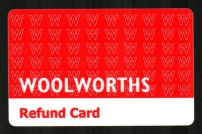 WOOLWORTHS ( UK ) Refund Card ( 2004 ) Gift Card ( $0 ) - Image 1 of 2