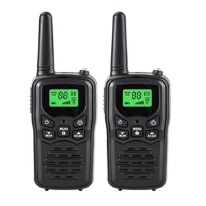 2 PACK Long Range 100 mile Walkie Talkie Two Way Radio Charge Headset Waterproof - Zdjęcie 1 z 8