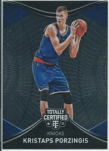 KRISTAPS PORZINGIS  2016-17 Totally Certified #049  KNICKS - Image 1 of 1