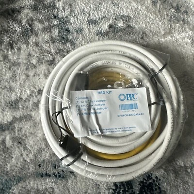 HSD Kit (12ft Coax, 6ft Coax, 7ft CAT5, 2-Way Splitter) FREE SHIPPING - Image 1 of 3