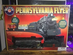 Lionel Pennsylvania Flyer treno set calibro G telecomandato 17' binario 7-11685 - Foto 1 di 6