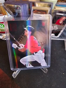 2022 Panini Capstone Baseball Jarren Duran RC #3 Rosso Parallelo - Foto 1 di 6