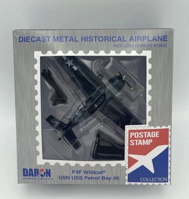DARON PS5351-3 Postage Stamp 1/87 F4-F Wildcat USS Petrof Bay US Navy Aircraft - Image 1 of 4