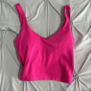 Gilly Hicks HOLLISTER Hot Pink Athletic Tank Top - Picture 1 of 1