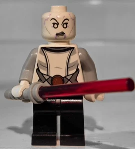 LEGO Minifigure- Asajj Ventress (White Torso) (sw0615) Star Wars Legends Clone - Picture 1 of 4