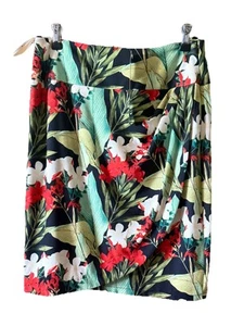 BOSTON CORRECT minigonna donna tropicale Aloha hawaiana taglia XS nuova con etichette - Foto 1 di 5
