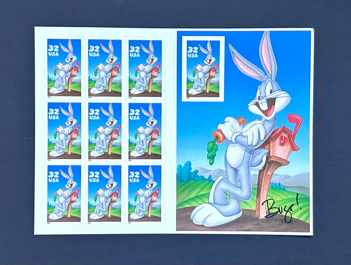 Prophila Collection USA Briefmarken-Folienblatt – Bugs Bunny Comic-Sammleredition Von 1997 | Komplett Erhalten