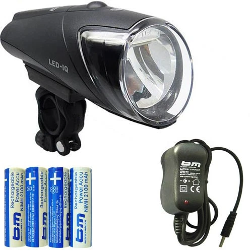 Busch + Müller IXON IQ premium LED battery headlight set 80 Lux B + M 1922QMLA Foto 1 de 1