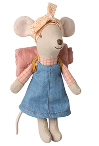 NEU Maileg Wandermaus große Schwester Mäuse Camping Puppe Puppenhaus Miniatur Camper - Bild 1 von 6