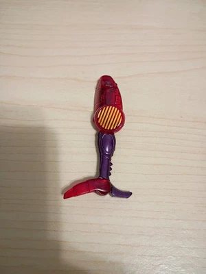 Transformers Beast Wars Scavenger Inferno Leg Left SIDE transmetal red part - Image 1 of 2