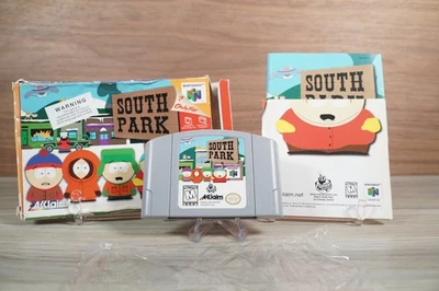 South Park - Nintendo 64 N64 - Completo En Caja En Caja Con Póster - Probado - Auténtico Foto 1 de 4