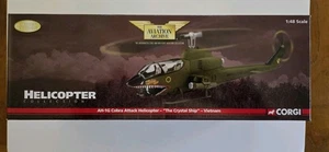Corgi Helicopters AH-1G Cobra Elicottero d'attacco "Crystal Ship" Vietnam Nuovo... - Foto 1 di 6