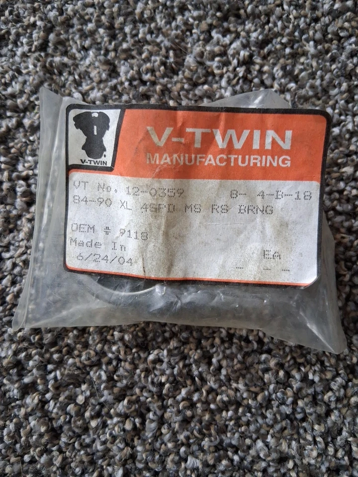 12-0359 V Twin 4 velocidades M.S. R.S para Harley 1984-1990 XL #9118 Foto 1 de 2