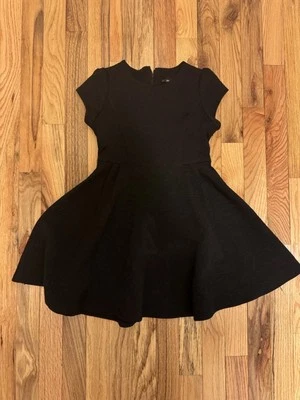 My Michelle Girls Size 8 Black Dress Shape Imprint Designed (see 3rd Picture) - Image 1 of 4