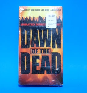 Dawn of the Dead (2004) Unrated Director's Cut (Brand New Ripped Seal) VHS - Picture 1 of 10