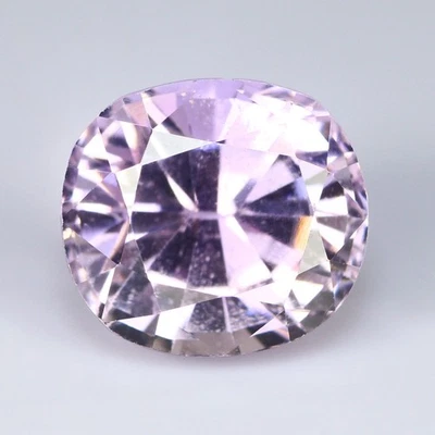 Cojín 4,77 quilates Premium Perfecto 9,8 x 8,8 mm 100 % natural naranja rosa kuncita Foto 1 de 4