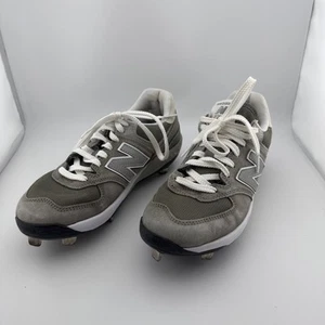 New Balance Fresh Foam 574 Metal Baseball Cleats Grey L574TG1 Men’s Sizes 8.5 - Picture 1 of 10