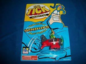 TICK WACKY WINDUPS Crop Dustin' El Seed BANDAI 1995 MOC CARDED SEALED Wind-ups - Picture 1 of 6