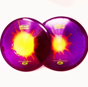 Set of (2) Discraft Z Fly Dye Zone  173-4g Lime Green Shatter FREE SHIPPING 5 - Picture 1 of 1