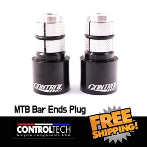 ControlTech Terminator Plugs MTB 22.2mm size Bar- Ends plugs / New logo - Picture 1 of 2