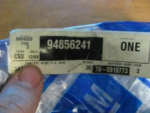 NOS GM 94856241 VEH Emission CONT Info Label 1993-1997 Prizm - Picture 1 of 2