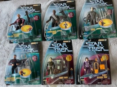 Figuras de acción STAR TREK WARP FACTOR SERIE 1 - LOTE DE 6 - Precintadas Foto 1 de 4