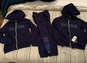 Girls Nautica Sweatshirt/Pants Set - Picture 1 of 10