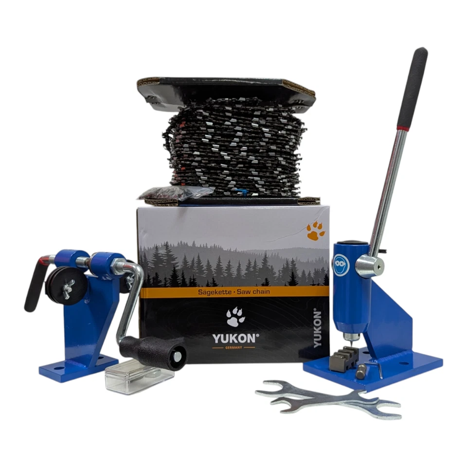 Sägeketten Rolle 3/8P 1,1 1640 TG +Entnietgerät + Vernietgerät + Nieten + Umverp - Bild 1 von 4