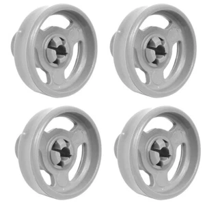 4 rulli in cestello inferiore per lavastoviglie Ariston LS1044NUK LS1054NGBB LS1084NGB - Foto 1 di 6