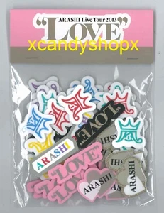 ARASHI Live Tour 2013 LOVE Japan Johnny's official sticker - Picture 1 of 1