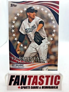 Roy Halladay Perennial All-Stars Insert PAS-40 2019 Topps Toronto Blue Jays - Picture 1 of 2