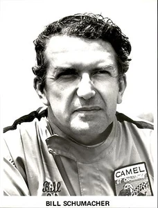 1973 Vintage Photo auto racing sports cars driver William Bill Schumacher - Picture 1 of 2