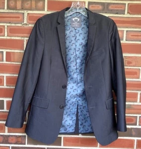 Appaman Fine Tailoring Dark Gray Blazer Jacket Boys Size 14 - Picture 1 of 3