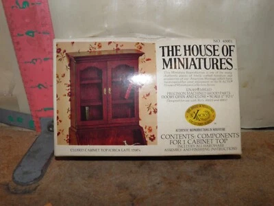 X-ACTO House of Miniatures Close Cabinet Top late 1700's # 40001 - Image 1 of 2