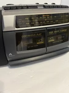 Lenoxx Sound BoomBox Am/Fm Dual Cassette Recorder - CT-769 Offers Especially - Picture 1 of 11