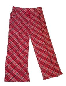 NWOT Jockey Better Basics Luxury Soft Lounge Sleep Pants Pink Plaid Size XLarge - Picture 1 of 8