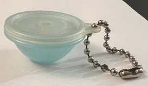 Portachiavi vintage Tupperware #1306 & #1307 Wonderlier ciotola miniatura opaco - Foto 1 di 7