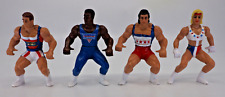 4 x  American Gladiators Action Figuren - Gemini, Turbo, Laser & Zap Mattel 1991