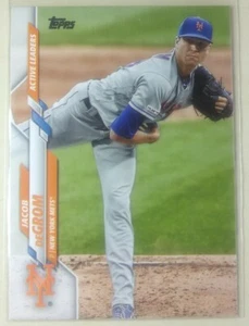 Topps Update Series 2020 #U-92 Jacob deGrom (Líderes activos en era) de - Imagen 1 de 2