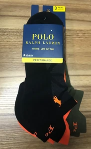 Polo Ralph Lauren Men's Performance 3 Pairs Low Cut Tab XL 13-16 NWT🔥 - Picture 1 of 3