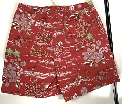 Ralph Lauren Polo Deportivo Bañador Pantalones Cortos Talla XL Rojo Floral Hawaiano Para Hombre Usado en Excelente Condición Foto 1 de 4