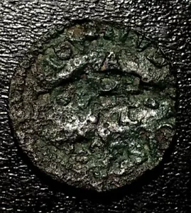 1650 France County of Roussillon Menut de Perpignan Louis XIV Rare Feudal Coin - Picture 1 of 3