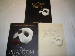 3 x Programmheft Das Phantom der Oper 2014 2006 Sticker Stage Karte Heft # 43 - Bild 1 von 10