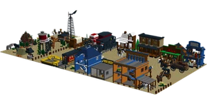 compatible with Custom Instruction WESTERN TOWN ( instruction only) - Picture 1 of 1