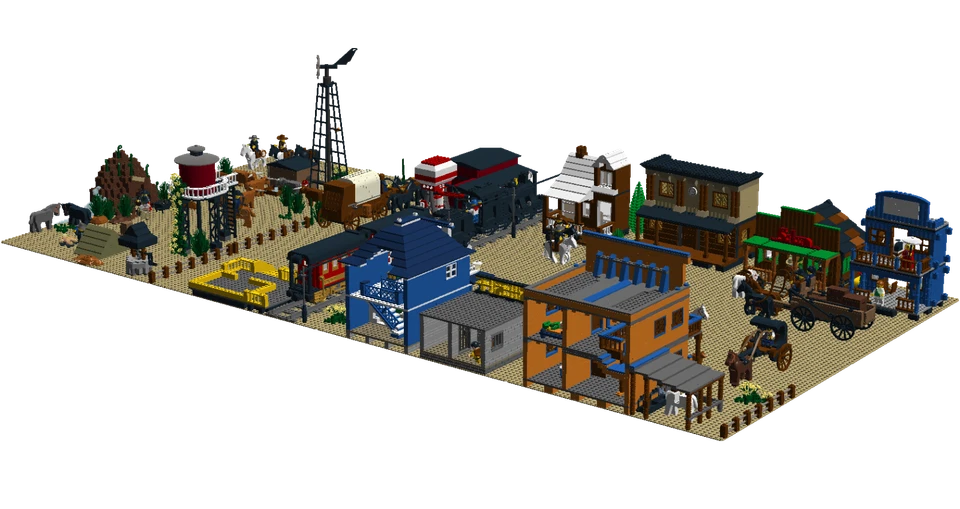 compatible with Custom Instruction WESTERN TOWN ( instruction only) - Image 1 of 1